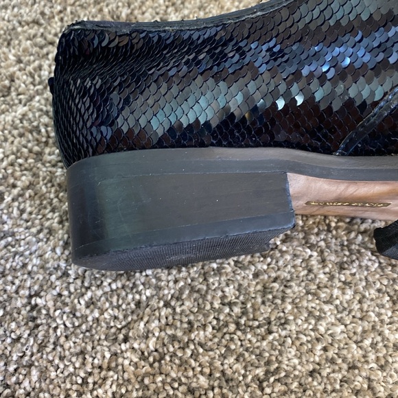 Louise et Cie black sequins flat shoes 7.5 - Picture 11 of 11